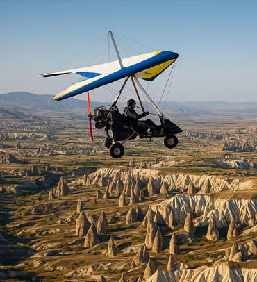 Kapadokya Microlight Uçuşu